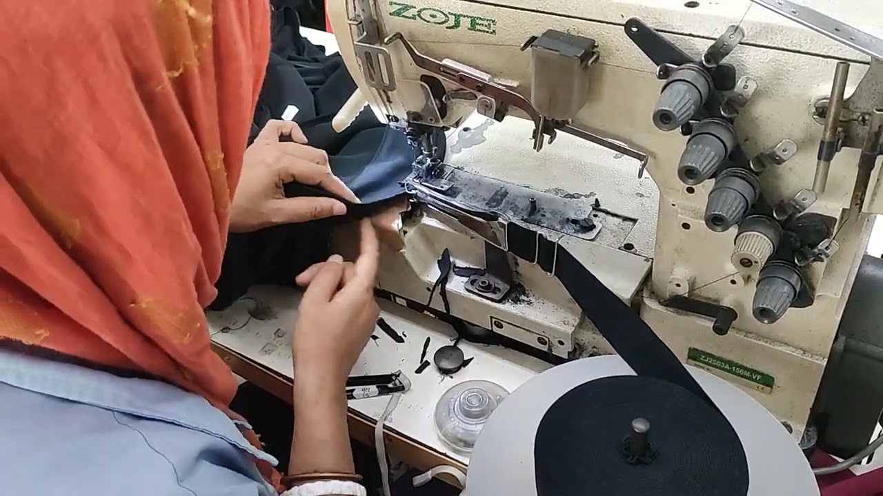 Back Neck piping (Jacket)