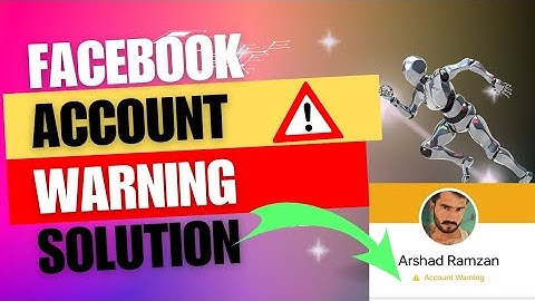 Problem Solve In 2 Minutes  | Facebook Warning Problem 2023 | Facebook ⚠️ problem solved