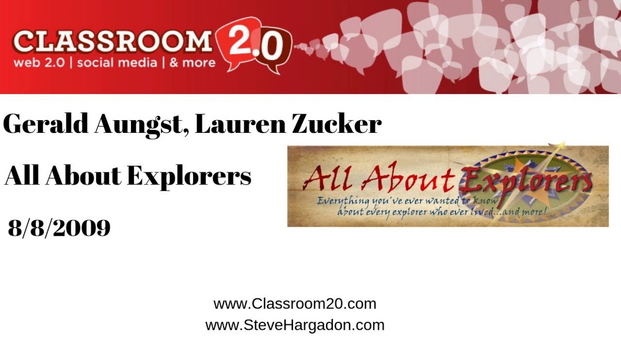 Gerald Aungst, Lauren Zucker All About Explorers YouTube