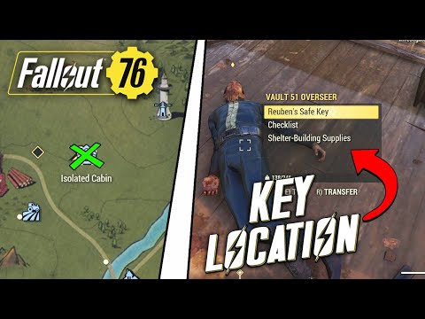 Reuben&rsquo;s Safe Key Location Guide - Fallout 76