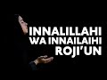 Innalillahi wa innailaihi rojiun  200 x