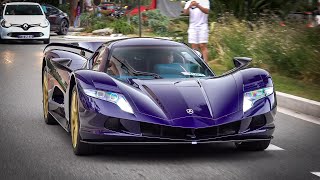 Supercars in Monaco 2023 - #CSATW531 [Aspark Owl, Koenigsegg Regera, Bugatti Centodieci, Enzo, F50]