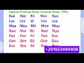 Sagalee Dheeraa Afaan Oromoo Kutaa 2ffaa Learn Afan Oromo Amharic English Letters 