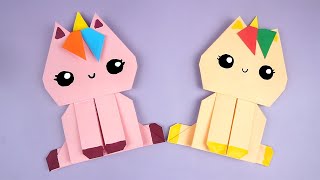折り紙で簡単に！子供も大人も夢中になる可愛いユニコーンのアイデア集