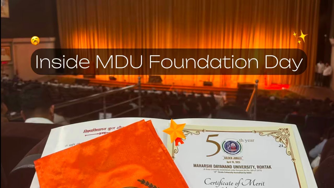 What Really Happens at Government Events? | MDU Foundation Day 2025
