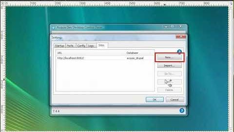 Drupal 7 desktop install