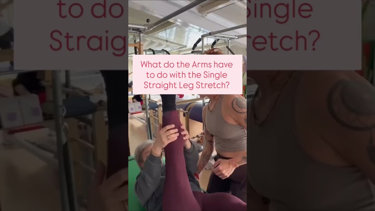 Single Straight Leg Stretch | Pilates Exercise | OPC
