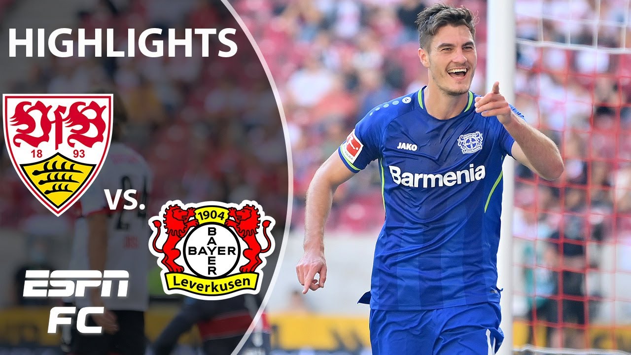 Leverkusen pulls out win over Stuttgart despite red card | Bundesliga Highlights | ESPN FC