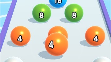 Ball run 2048 - All Levels Gameplay Android iOS 8