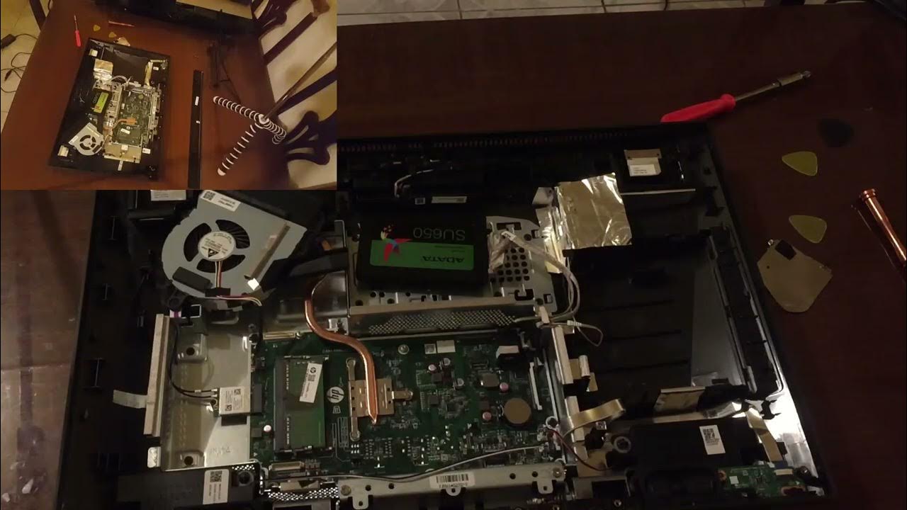 Desmontaje y remplazo SSD a HP 200 G4 22 all in one PC YouTube