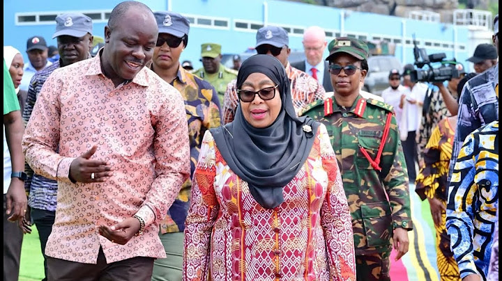 WAZIRI AWESO MBELE YA RAIS SAMIA, AMWAMBIA "HATUNA DENI NA WEWE"