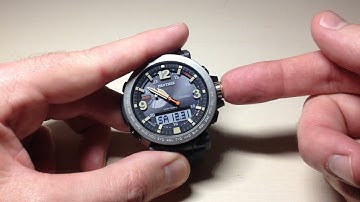 Casio Pro Trek (PRG-600) | Power Saving Mode (How to Turn On / Off)