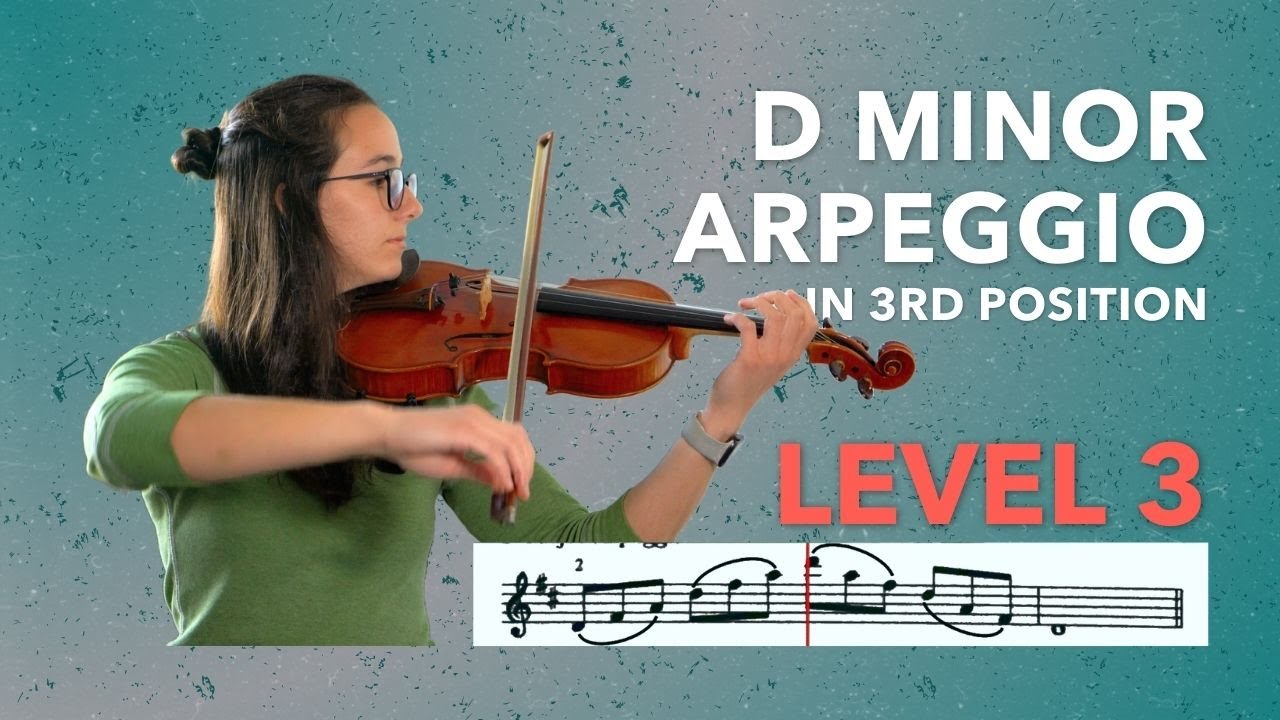 D Minor Arpeggio - 2 Octaves | Violin | Level 3 - YouTube
