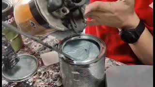 Mixing Nissan K23 Silver