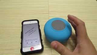 Bocina a prueba de agua para la ducha
