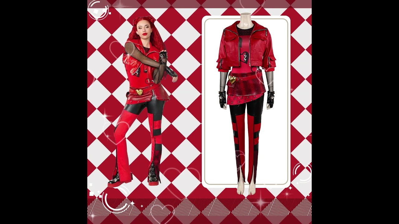 Descendants #anime #game #fyp #descendants #theriseofred #chloe #mal #costume #cosplay
