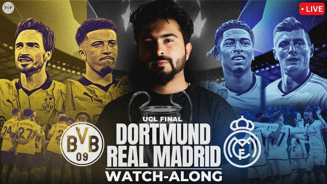 Dortmund v Real Madrid | UEFA Champions League Final | LIVE Reaction ...