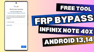 Infinix Note 40X X6838 FRP BYPASS | ANDROID 13,14 (Without Apps) New Trick With Free Tool