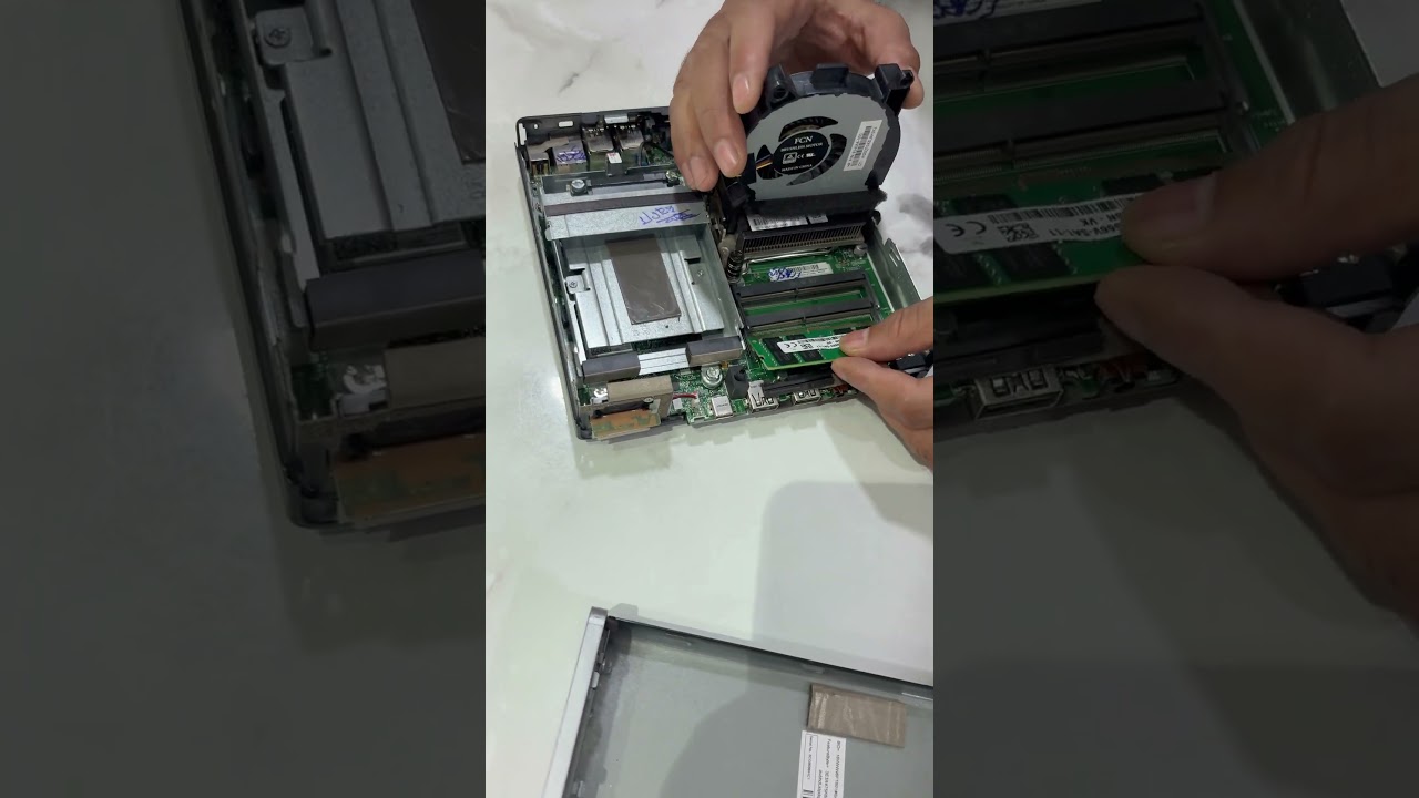 How to Install New Ram & SSD in Mini PC