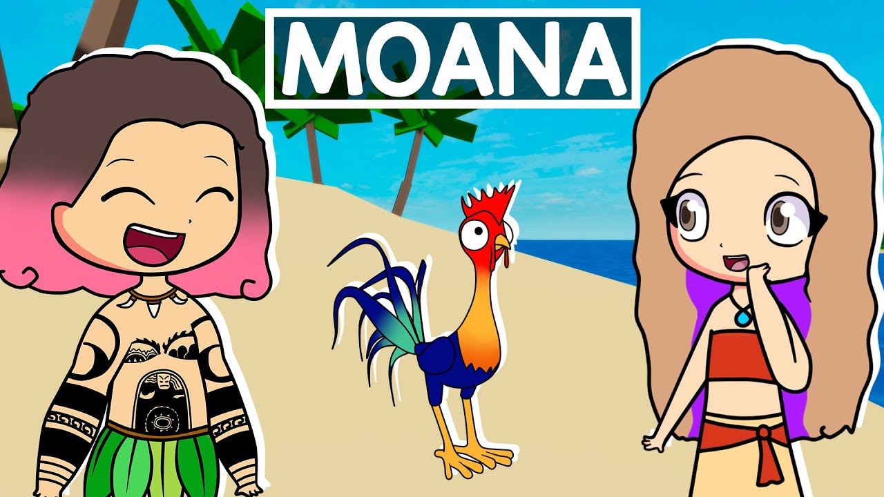 NOS CONVERTIMOS EN LOS PERSONAJES DE MOANA 2 EN ROBLOX !!