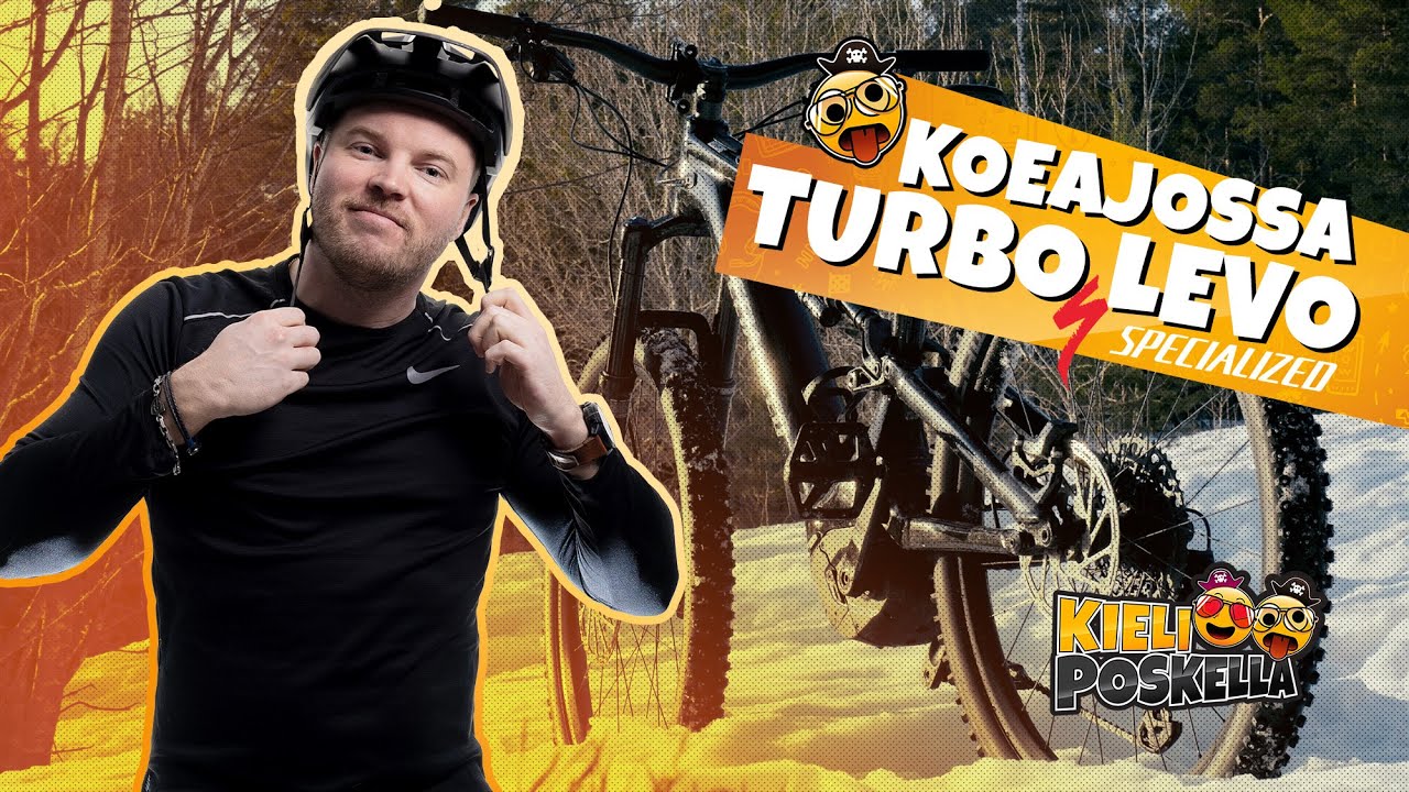 Ensitestissä Specialized Turbo Levo Comp 2022