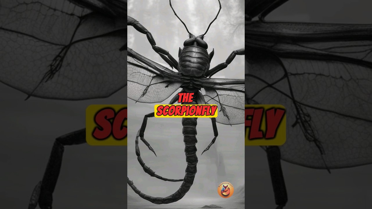 Unbelievable Nature: ScorpionFly in Action 