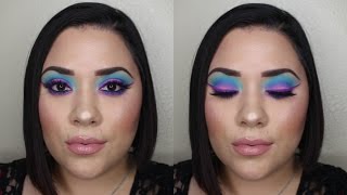 Cotton Candy Inspired Makeup Tutorial