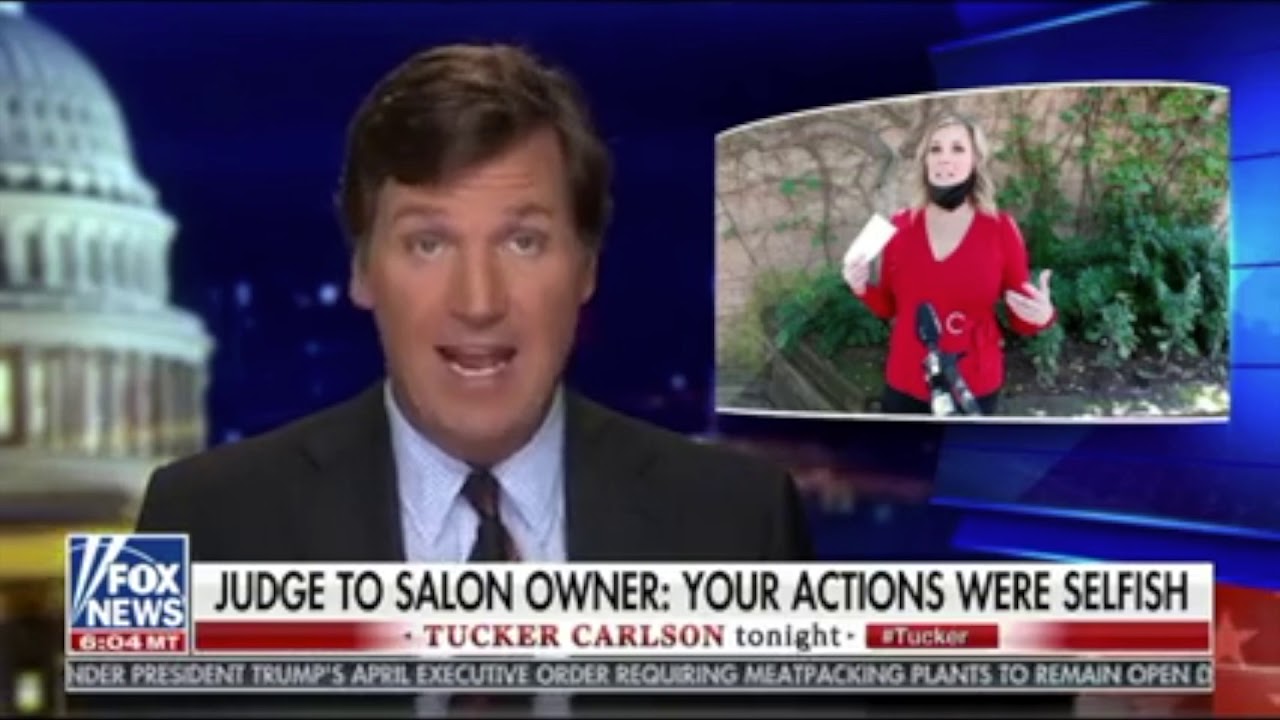 Dallas salon owner and a leftist judge - YouTube