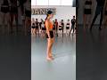 Dance Class with Sabrina Lonis 11yr girl #contemporarydance #shorts #dance #kids