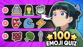 ANIME EMOJI QUIZ 🕹️🔥 | Guess 100 Iconic Anime Emojis 🌟 screenshot 5
