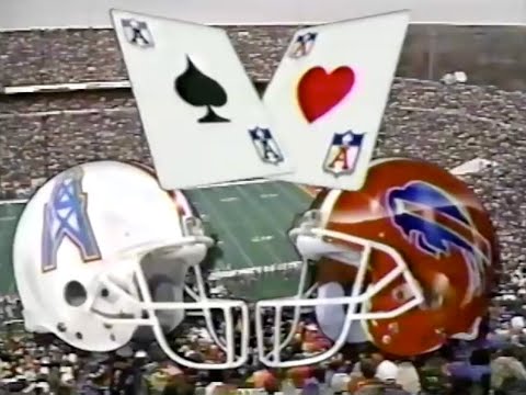 1992 AFC Wild Card - Oilers vs. Bills ESPN Primetime