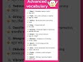 स्टाइलिश इंग्लिश शब्द smart vocabulary 😍🥰