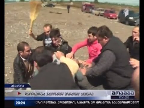 კვერცხების სროლა თელავში, სიტყვიერი დაპირისპირება თბილისში და ჩხუბი ანაკლიაში