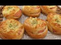 ham and cheese bread ハムチーズパン【チーズパン】