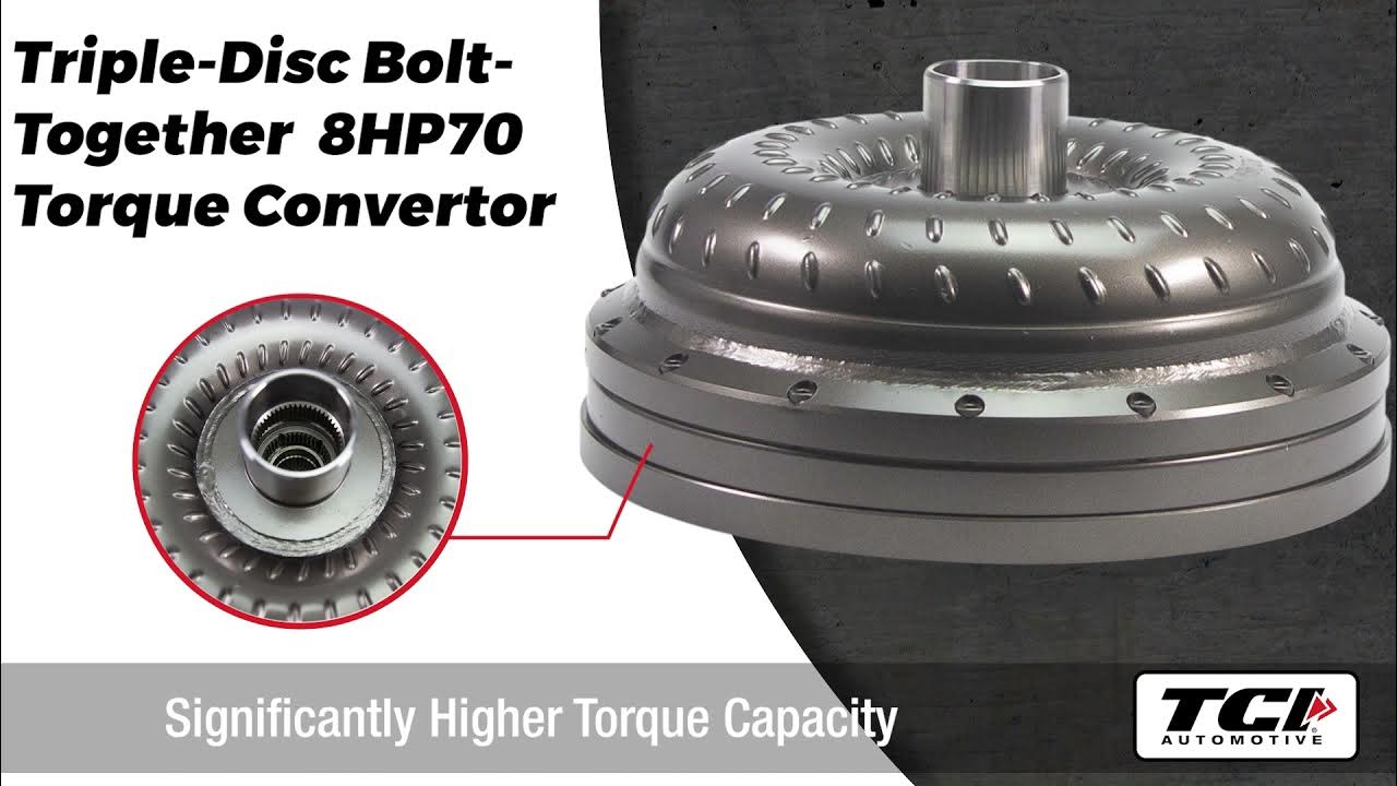 TCI® TripleDisc, BoltTogether 8HP70 Torque Converter for Dodge Gen