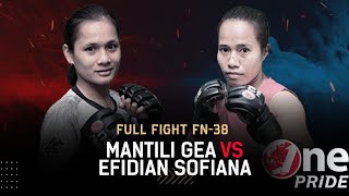 Fighter Debutan! 🤩 Mantili Gea vs Efidian Sofiana || Full Fight One Pride MMA FN-38