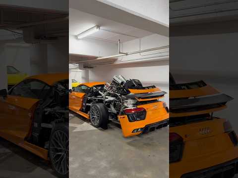 DECONSTRUCTED AUDI R8 V10! | 2018 Audi R8 V10 AWD Build @abc.garage