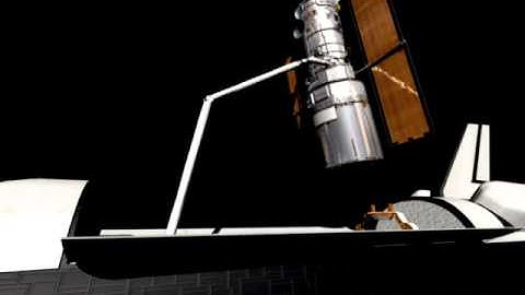 Capturing Hubble with the robotic arm   ESA Hubble