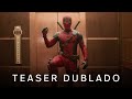 Lançado o primeiro trailer de "Deadpool 3"