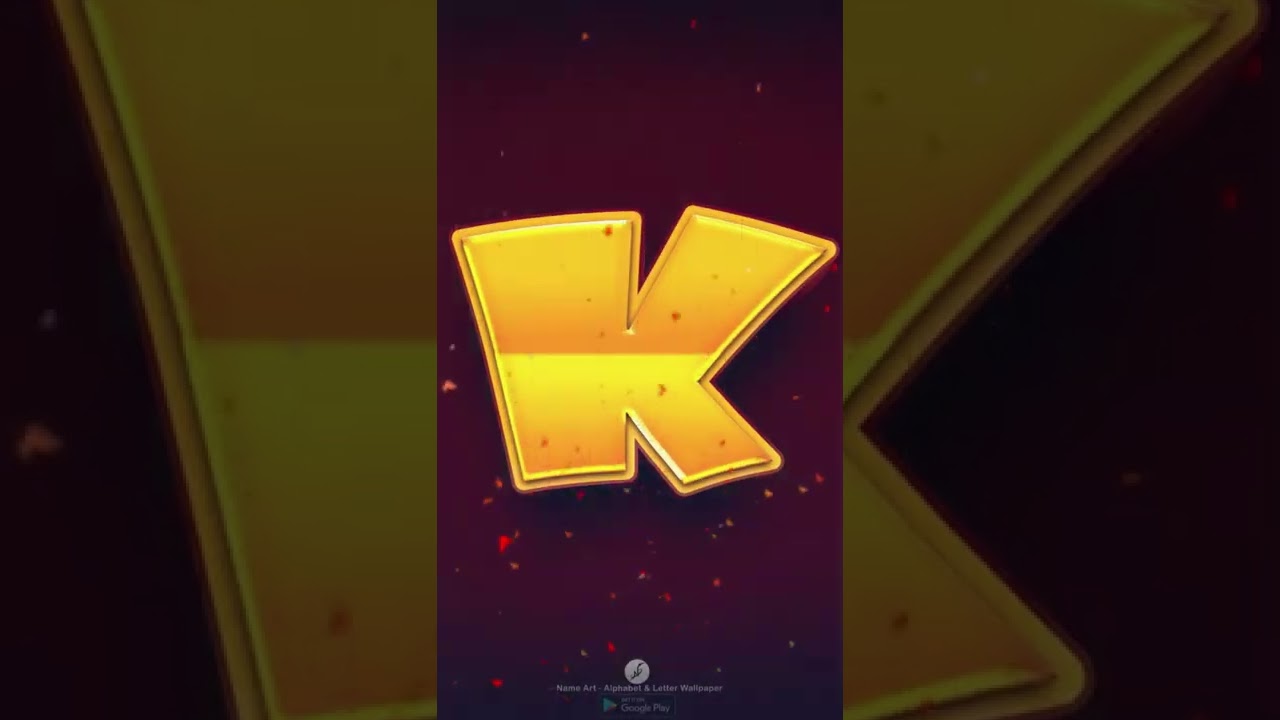 K Name Art Video Status | K Letter Whatsapp Status | Name Art #shorts