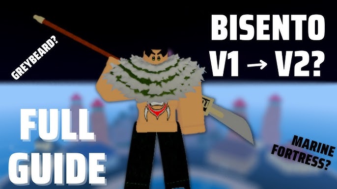 Bisento V2 combo💨 #bloxfruits #roblox #bloxfruit #onepiece #onepieceg, One Piece Game