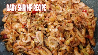 Baby Shrimp Recipe Kusina Ni Adya