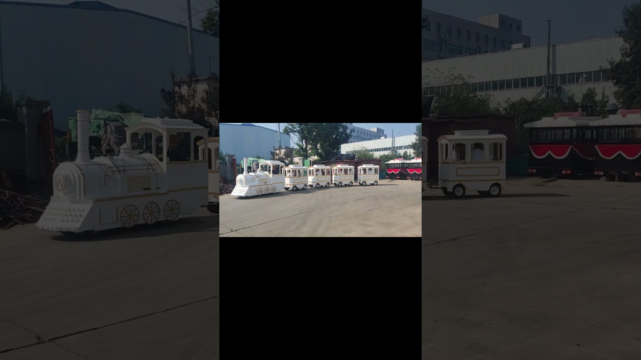 New designed 16 seats electric mall train for sale