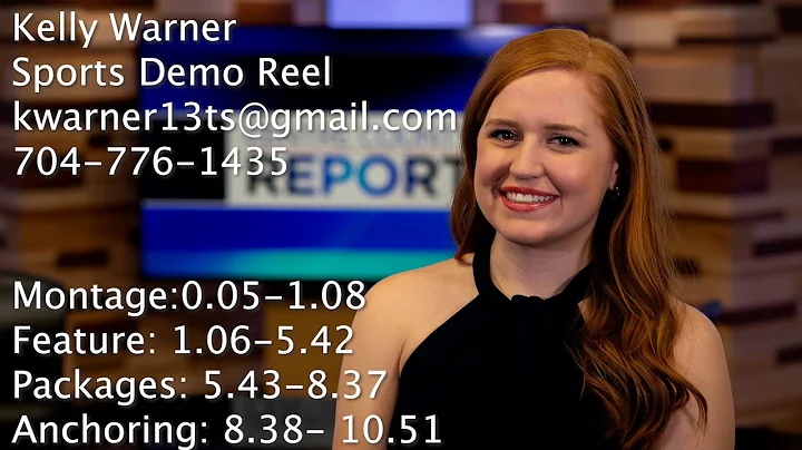 Kelly Warner Sports Anchor/Reporter Demo Reel