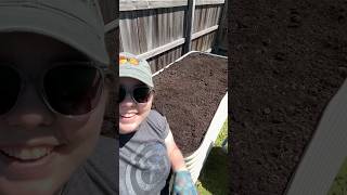 Filling my Raised Garden Bed