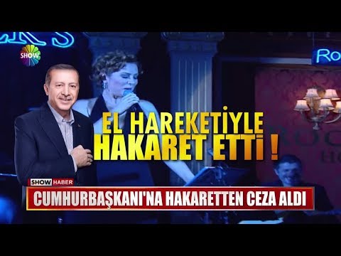 Cumhurbaşkanı'na hakaretten ceza aldı