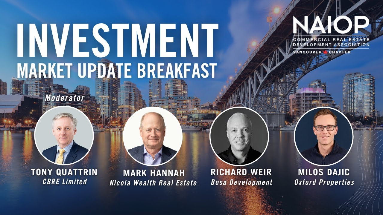 NAIOP Vancouver - Investment Market Update Breakfast 2025