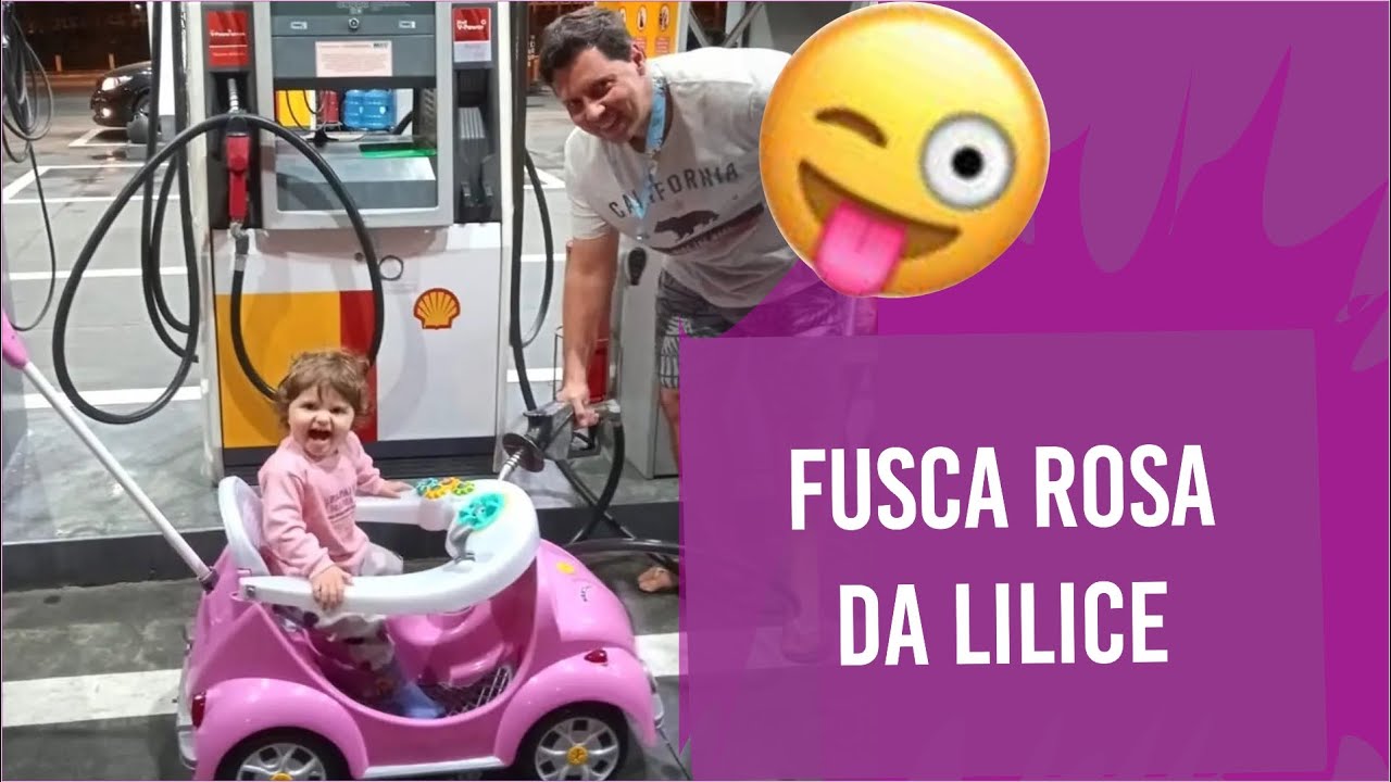 FUSQUINHA ROSA DA LILICE, ESSE FUSCA É UM SUCESSO!