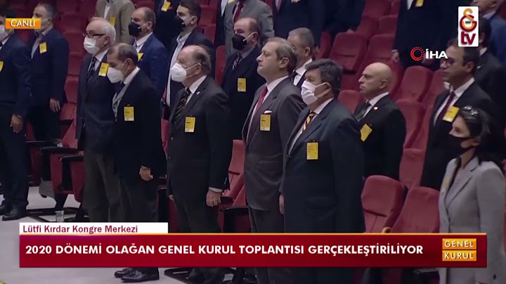 Galatasaray Spor Kulübü'nün 2020 yılı olağan genel kurul toplantısı başladı