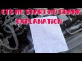 cts no crank no start bad ecm explination